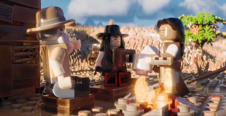 Zabawna scena z Red Dead Redemption 2 odtworzona w wersji LEGO. Fani zachwyceni