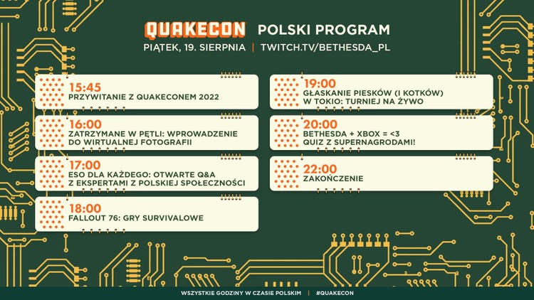 Co zobaczymy na targach QuakeCon 2022?, QuakeCon 2022 z pełnym harmonogramem. Na wydarzeniu zobaczymy m.in. RedFall