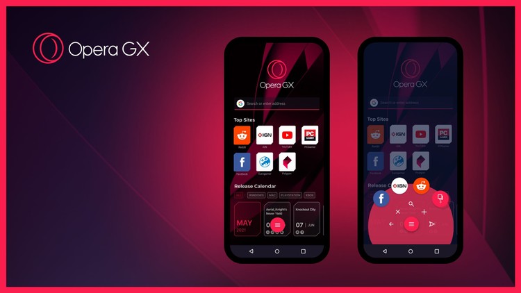 Opera udostępnia przeglądarkę Opera GX Gaming dla urządzeń mobilnych