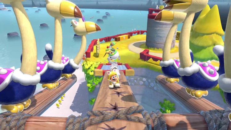 Nintendo prezentuje zabawę w kooperacji w Super Mario 3D World + Bowser’s Fury