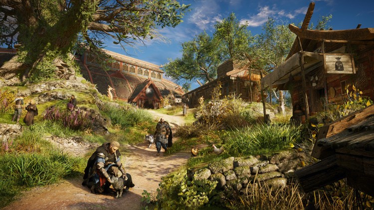 Osada w Assassin’s Creed Valhalla niczym posiadłość Ezio z Assassin’s Creed 2