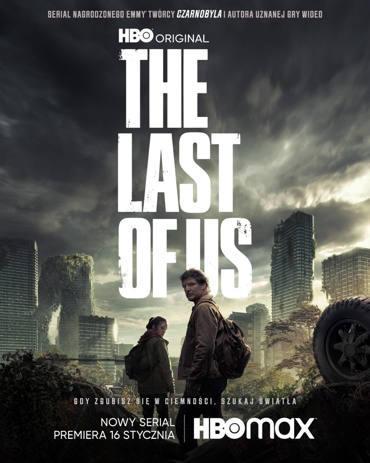 HBO prezentuje nowy plakat serialu The Last of Us, The Last of Us od HBO na nowym plakacie. W rolach głównych Joel i Ellie