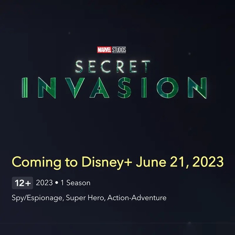 Tajna Inwazja – data premiery na Disney+, Tajna Inwazja ma datę premiery. Kiedy zadebiutuje nowy serial Marvela?
