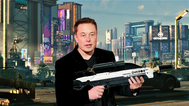 Elon Musk groził bronią twórcom Cyberpunka 2077. Chciał wziąć udział w grze