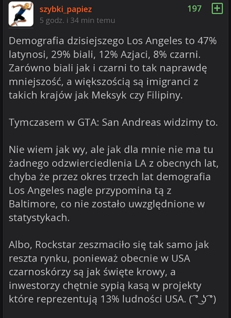GTA 6 – zwiastun krytykowany przez cześć polskich graczy za nadmierną liczbę czarnoskórych postaci, GTA 6 ostro krytykowane przez część polskich graczy. Powód jest kuriozalny