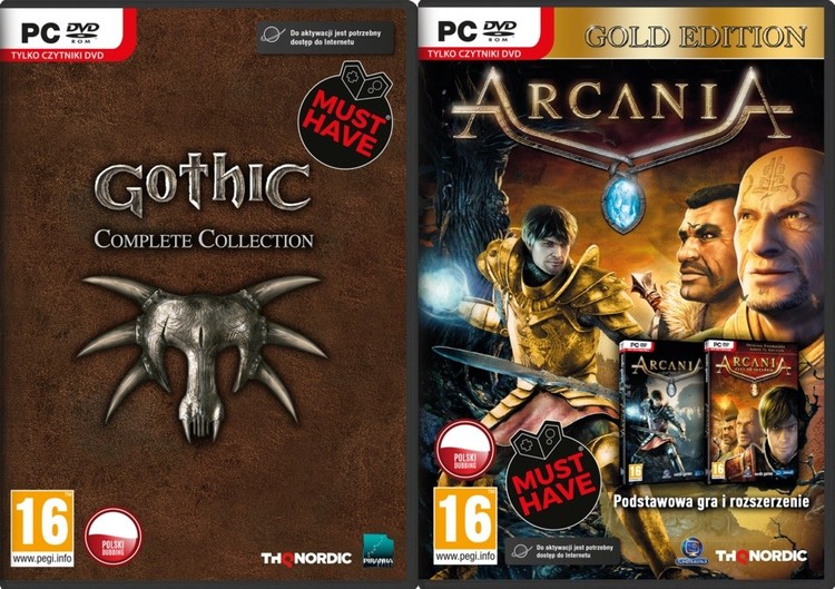 Gothic i Arcania powróciły do pudełek. Koch Media z tanią serią Must Have na PC