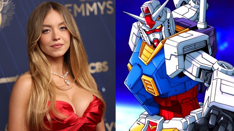 Sydney Sweeney i Gundam