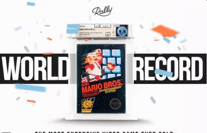 Gracz wydał fortunę na fabrycznie zapakowany egzemplarz gry Super Mario Bros.