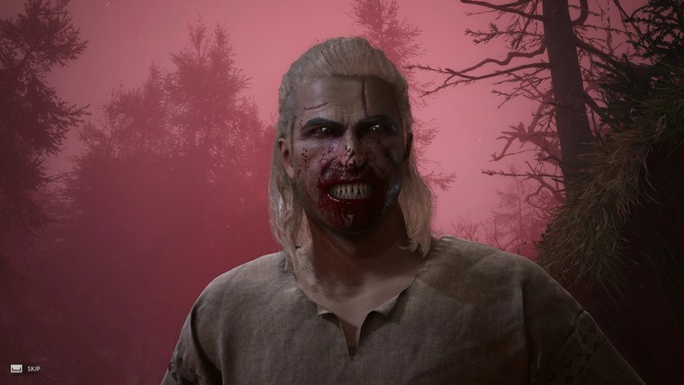 Geralt w The Blood of Dawnwalker