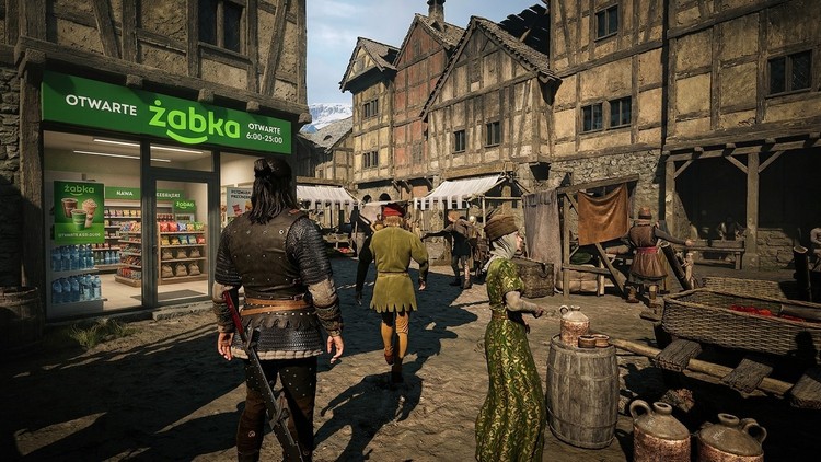 The Blood of Dawnwalker i Żabka