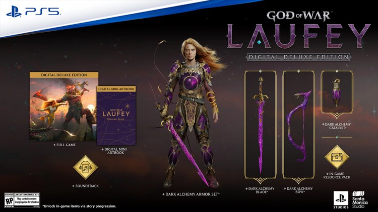 God of War: Laufey – zawartość edycji Deluxe