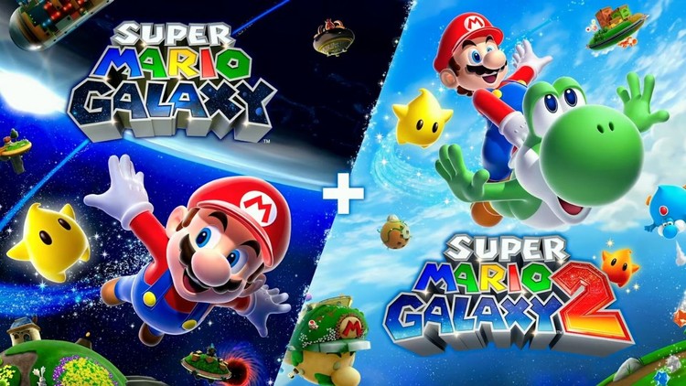 Super Mario Galaxy + Super Mario Galaxy 2