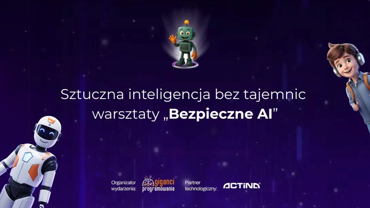 Sztuczna inteligencja bez tajemnic – ruszyły warsztaty „Bezpieczne AI” w szkołach podstawowych