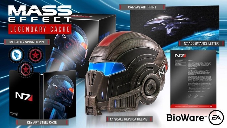 W Edycji Kolekcjonerskiej Mass Effect: Legendary Edition nie znajdziemy gry