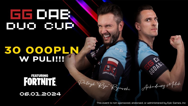 GGDAB Duo Cup wielkim sukcesem polskiej sceny e-sportowej, GGDAB Duo Cup - największy turniej Fortnite w Polsce i wielkie wydarzenie e-sportowe za nami