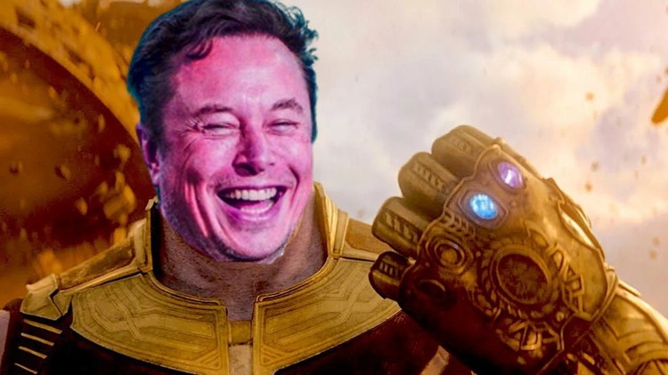 Elon Musk niczym Thanos. Pracownicy Twittera wyśmiewają prezesa w dzień masowych zwolnień