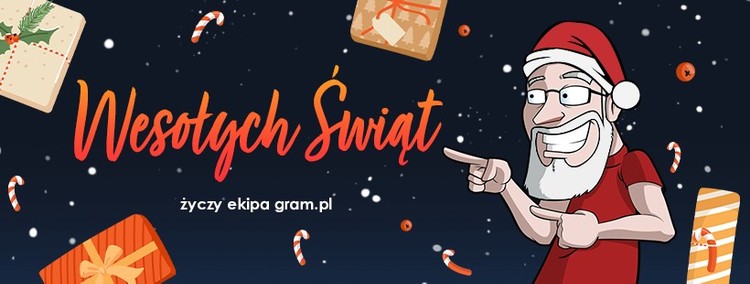 Gram.pl życzy Wesołych Świąt Bożego Narodzenia i szczęśliwego Nowego Roku!