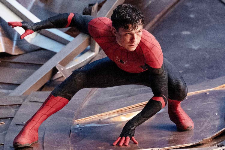 Tom Holland jako Spider-Man
