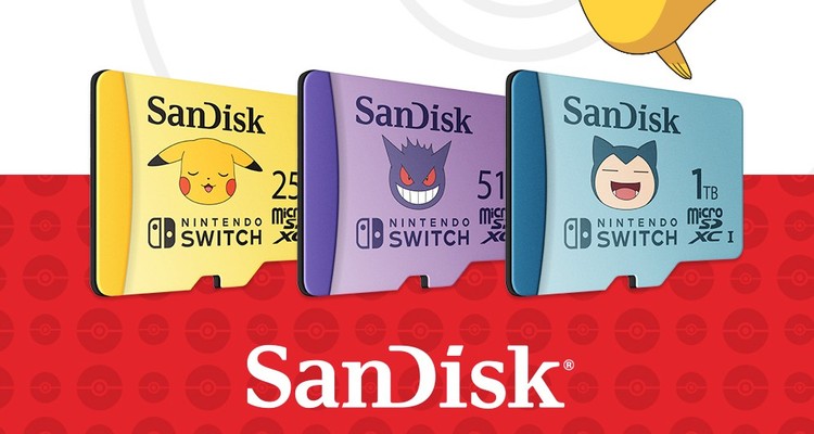 Western Digital SanDisk Pokémon