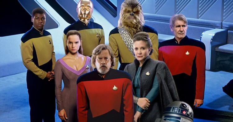 Gwiezdne wojny x Star Trek