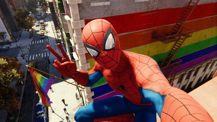 Mod usuwający flagi LGBT ze Spider-Man na PC skasowany. Twórca otrzymał bana
