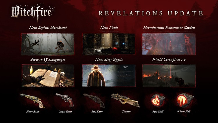 Aktualizacja Revelations do Witchfire
