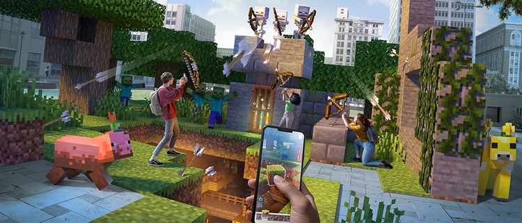 Minecraft Earth pójdzie do kosza – Mojang udostępnia ostatnią aktualizację