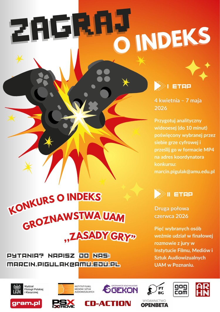 Konkursu o Indeks Groznawstwa UAM