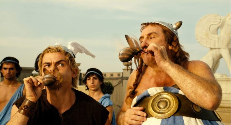 Który bohater powraca w Asterix na olimpiadzie?