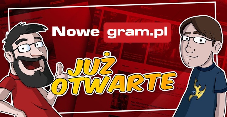 Nowe gram.pl oficjalnie otwarte! 