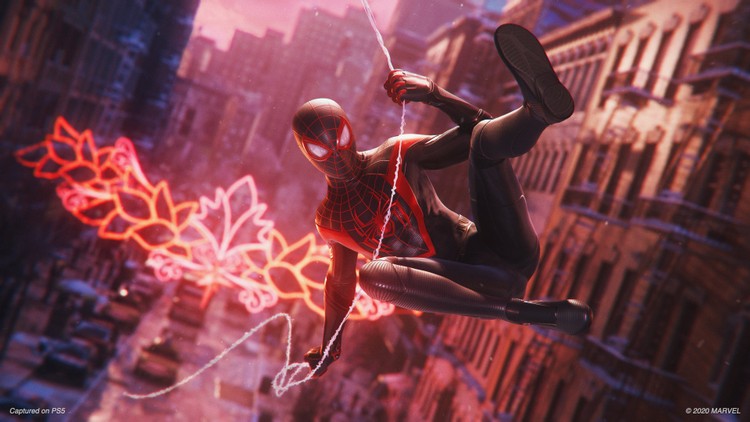 Spider-Man: Miles Morales zajmie mniej miejsca na PS5 niż na PS4