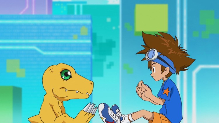 Jakie imię ma Digimon głównego bohatera z pierwszego sezonu serialu?