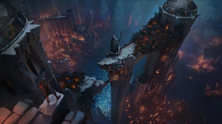 Grafika ze skasowanej gry z Władcy Pieścieni