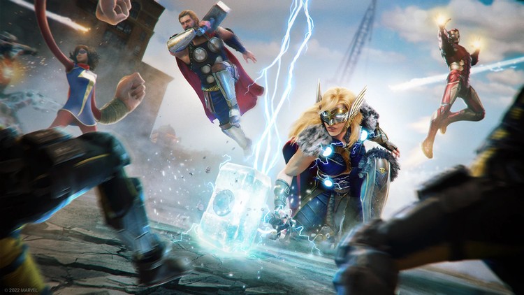Mighty Thor w akcji. Zobaczcie, jak Jane Foster radzi sobie w Marvel’s Avengers