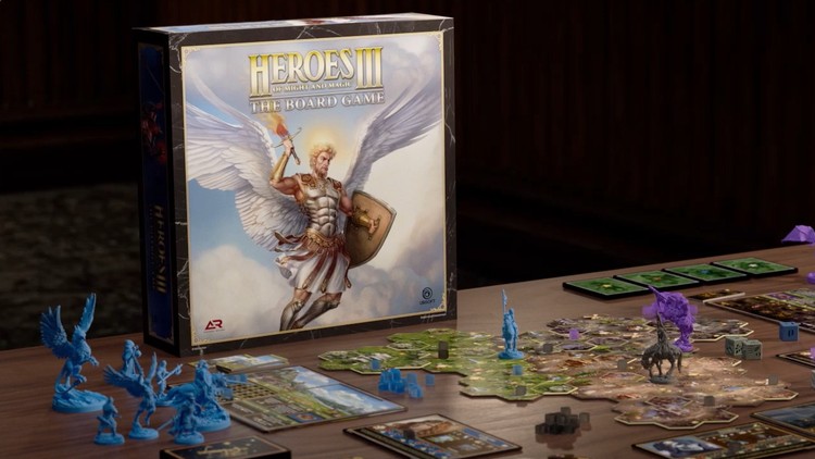 Gra planszowa Heroes of Might & Magic III podbija Kickstartera i zbiera miliony