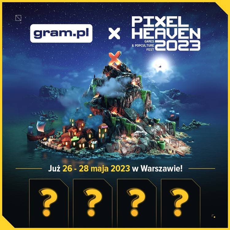 Pixel Heaven 2023 – gram.pl i Actina z własnym stoiskiem, Gram.pl i Actina na Pixel Heaven 2023. Odwiedź nasze stoisko – poznajcie szczegóły