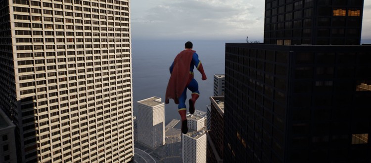 Demo gry o Supermanie na Unreal Engine 5 dostępne do pobrania