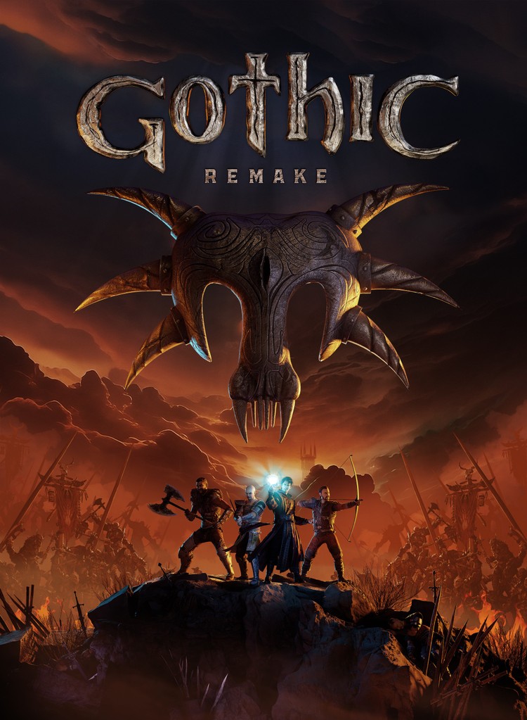 Gothic Remake – nowa wersja okładki, Gothic Remake z odświeżoną okładką. Diego, Gorn i inni zaprezentowani na nowej grafice