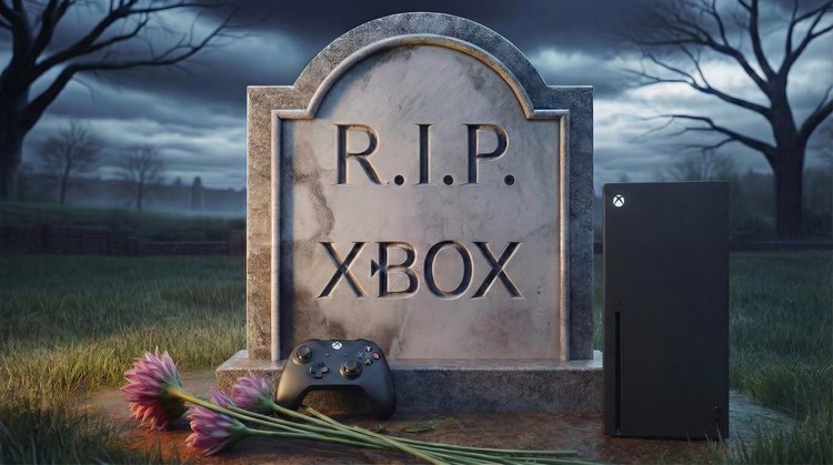 Xbox – grafika wygenerowana przez AI