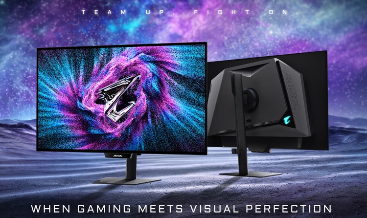 GIGABYTE ogłosił nową linię monitorów gamingowych z serii AORUS ELITE