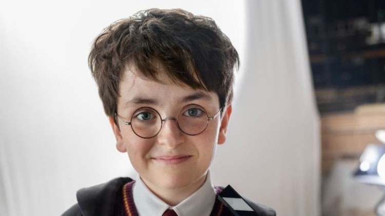 Dominic McLaughlin jako Harry Potter