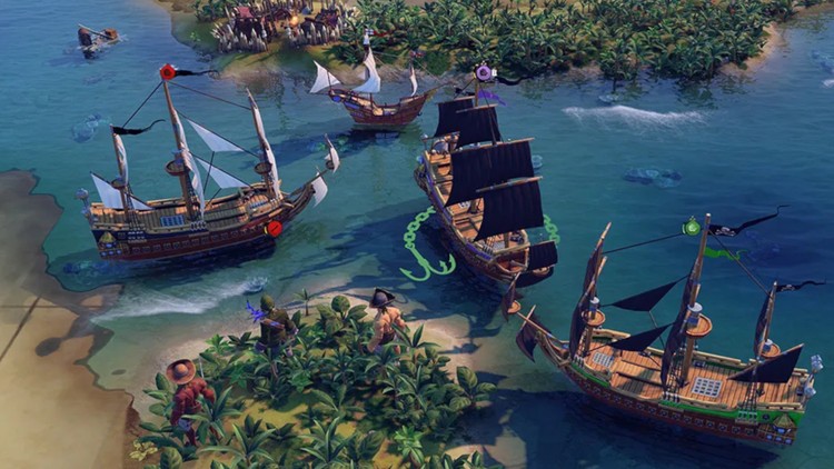 Piraci w Civilization VI – poznaliśmy szczegóły darmowej aktualizacji