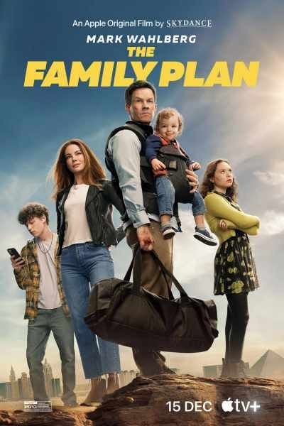 Zwiastun i plakat filmu The Family Plan, Kiedy były zabójca zabiera rodzinę na wakacje. Mark Wahlberg i Michelle Monaghan w zwiastunie komedii The Family Plan