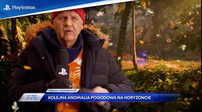 Prezenter pogody Tomasz Zubilewicz ponownie w reklamie PlayStation