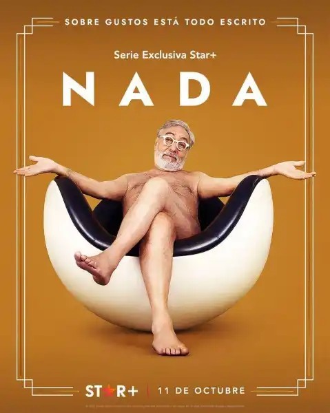 Zwiastun i plakat serialu Nada z udziałem Roberta de Niro, Robert De Niro w argentyńskiej komedii. Jest zwiastun serialu Nada