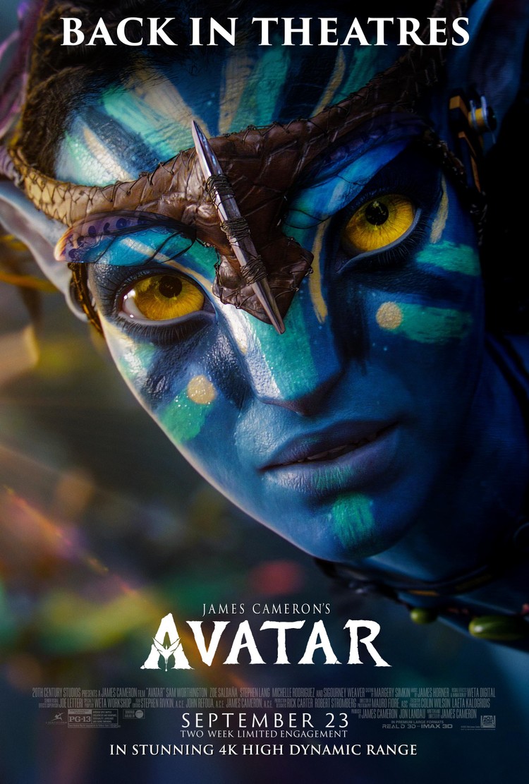 Avatar – data premiery w kinach, Avatar wraca do kin. Pierwszy zwiastun zremasterowanej wersji kultowego filmu