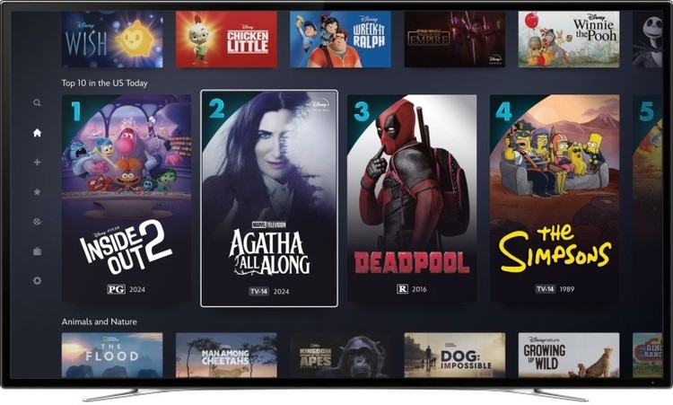 Disney+ – lista 10 najpopularniejszych produkcji