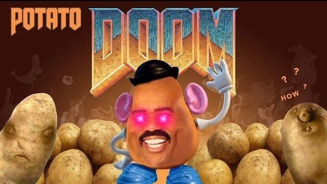 Ile ziemniaków potrzeba do włączenia Dooma? Ciekawy eksperyment fana
