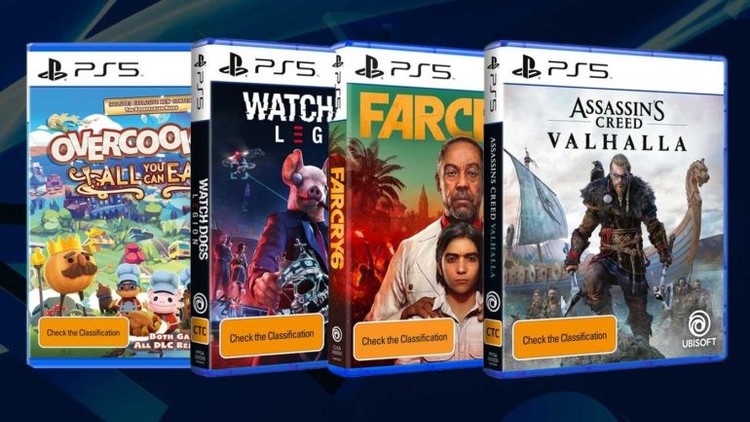 Kolejne okładki gier na PlayStation 5, m.in. Far Cry 6 i AC: Valhalla