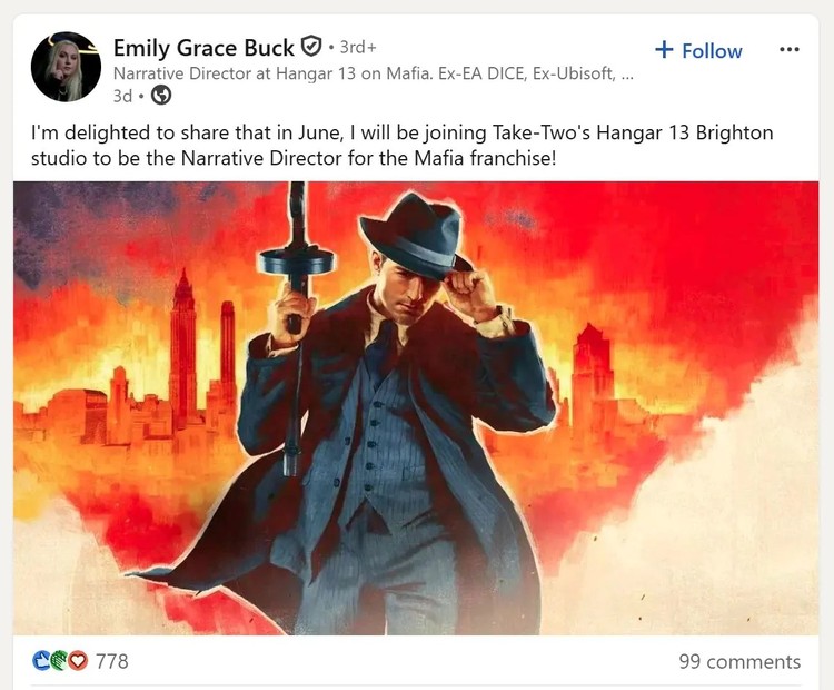 Emily Grace Buck – profil na LinkedIn